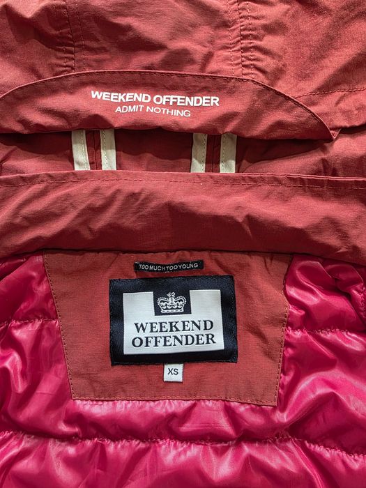 Weekend Offender kurtka unisex r. XS pomarańczowy