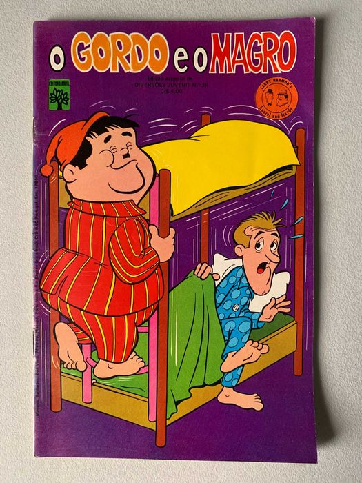 [BD] O Gordo e o Magro - Edição Especial de Diversões Juvenis, Nº 38