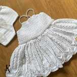 Vestido Croche Infantil - Modelo Spirit (RN a 1 Ano)