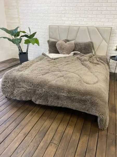 ТОП! Ковдра травка одеяло мишка, покривало пушисте Євро 210/230 см