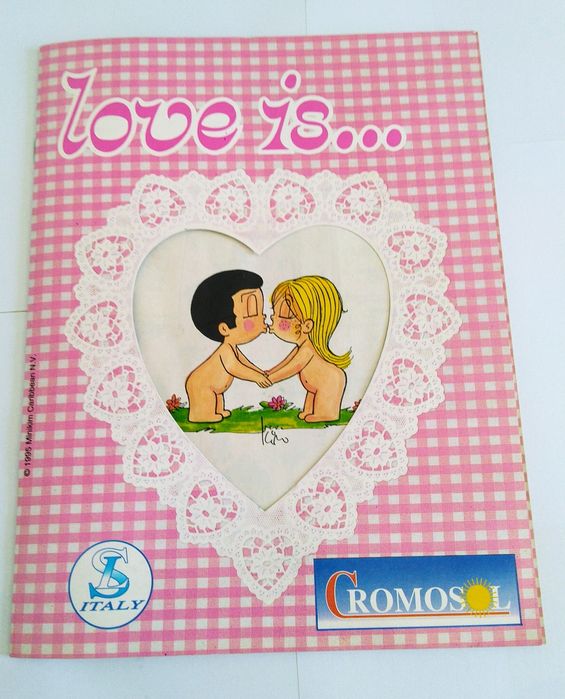 Caderneta cromos Caderneta Love is