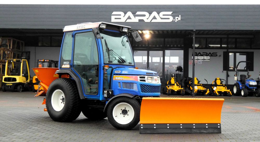 Zestaw zimowy Traktorek ISEKI TH 4290 AHL 4x4 Pług (221101.4) - Baras