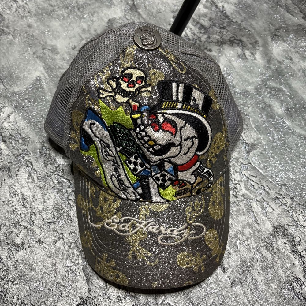 ed hardy кепка / rap y2k sk8