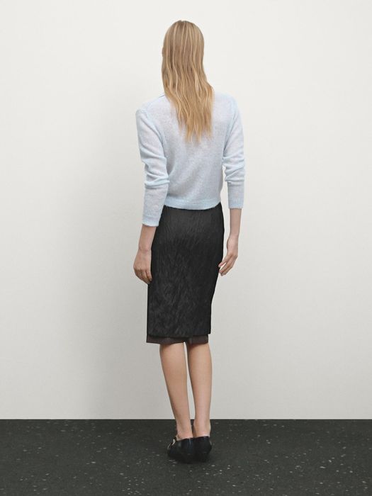Свитер поло Massimo Dutti
