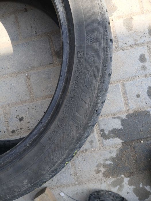 2x używane opony zimowe 235/45 R18 Kormoran Gwarancja Montaż Wybór