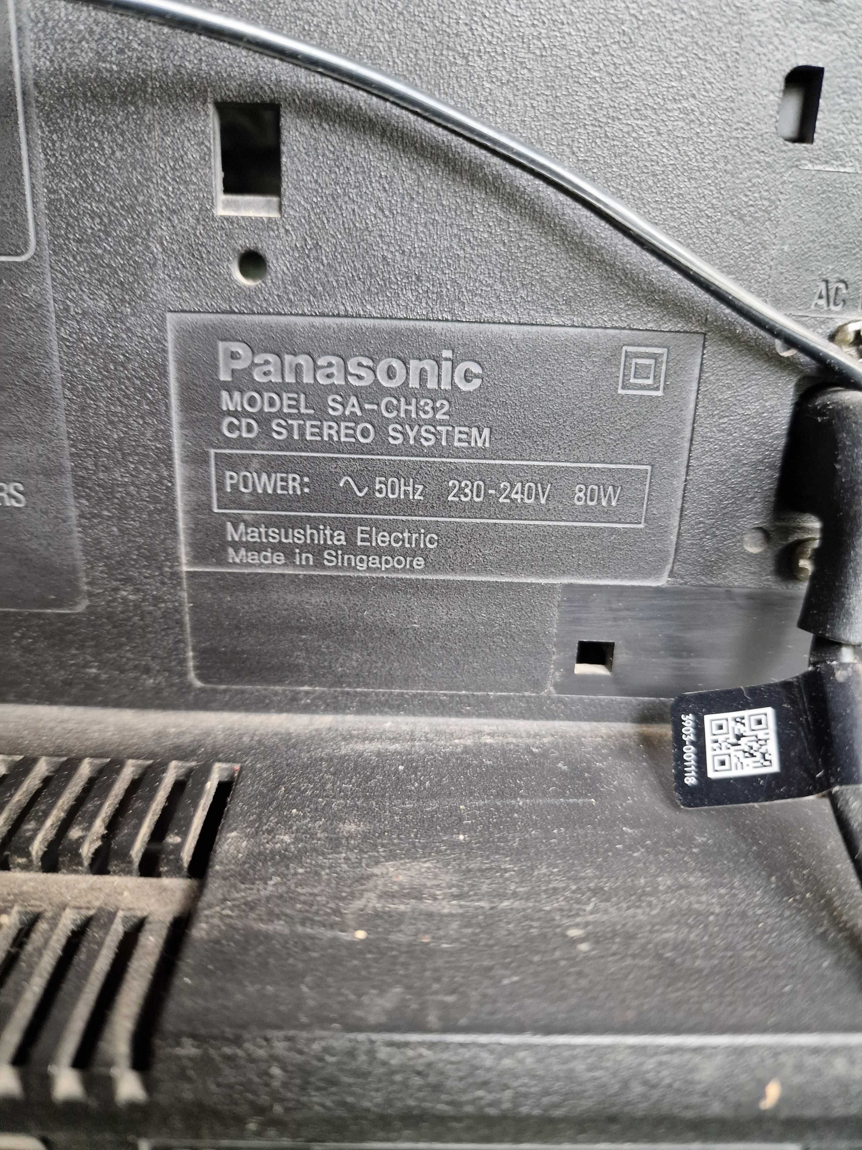 Radio Magnetofon Panasonic SA-ch32 CD Stereo System