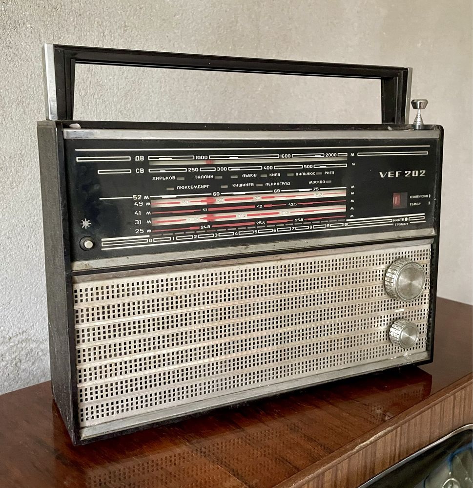 Radio retro VEF 202 ZSRR