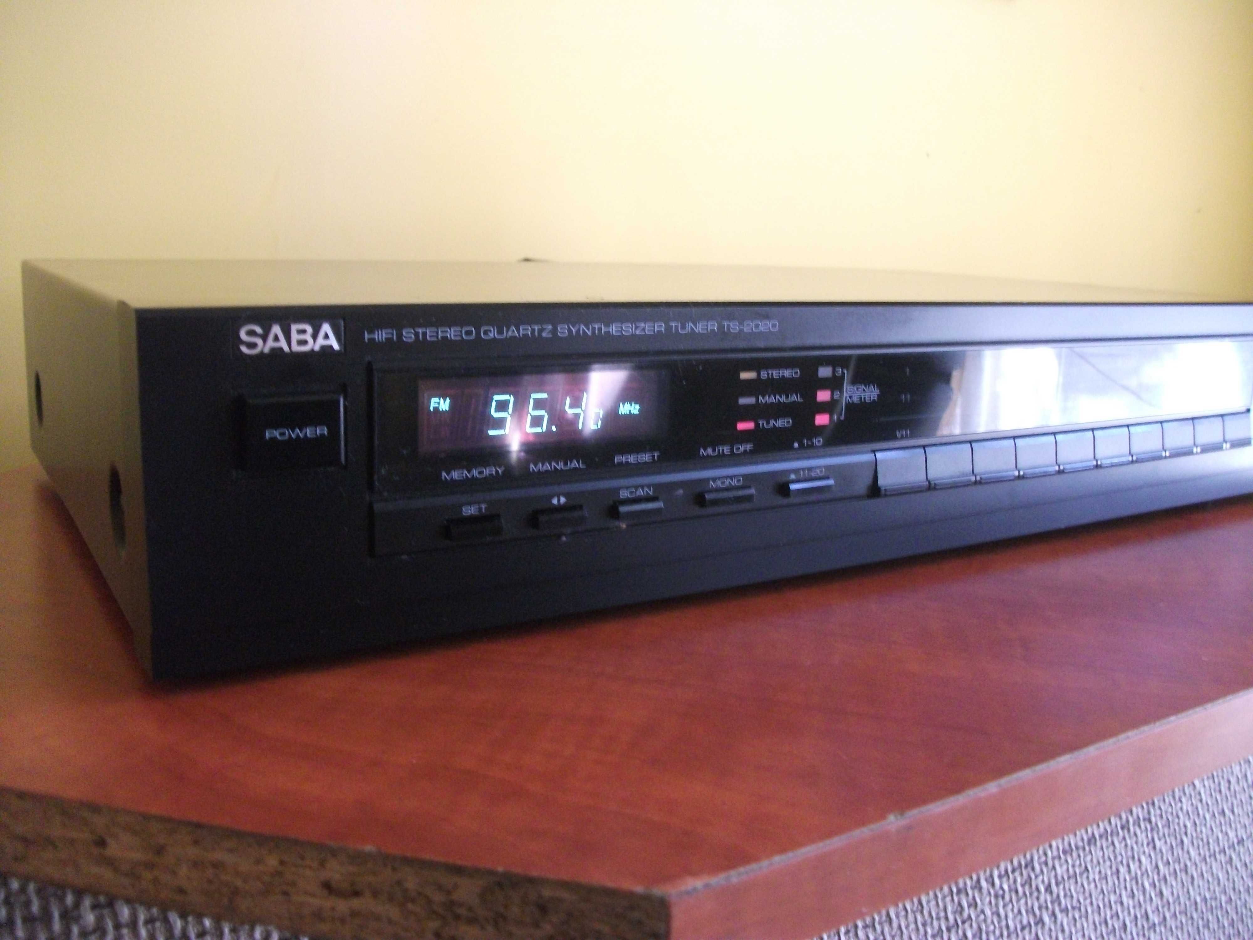 tuner saba ts-2020 stereo hi-fi