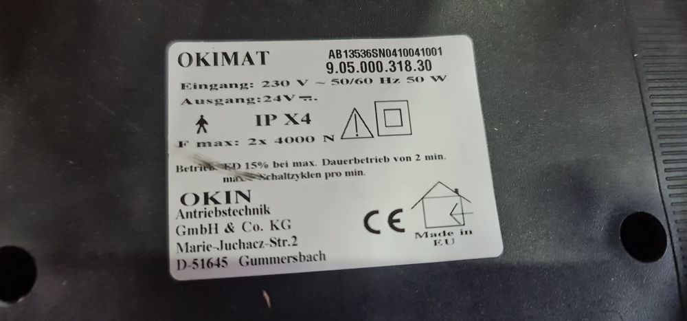 Stelaż,łóżko Tempur Confort elektryczny 90x200