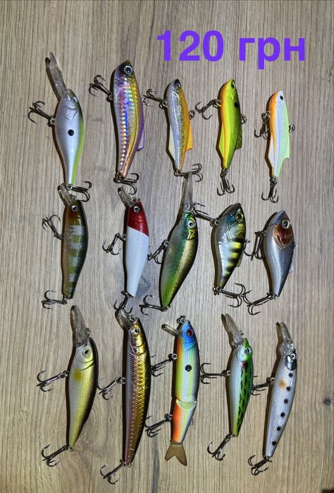 Продам воблери, б/в