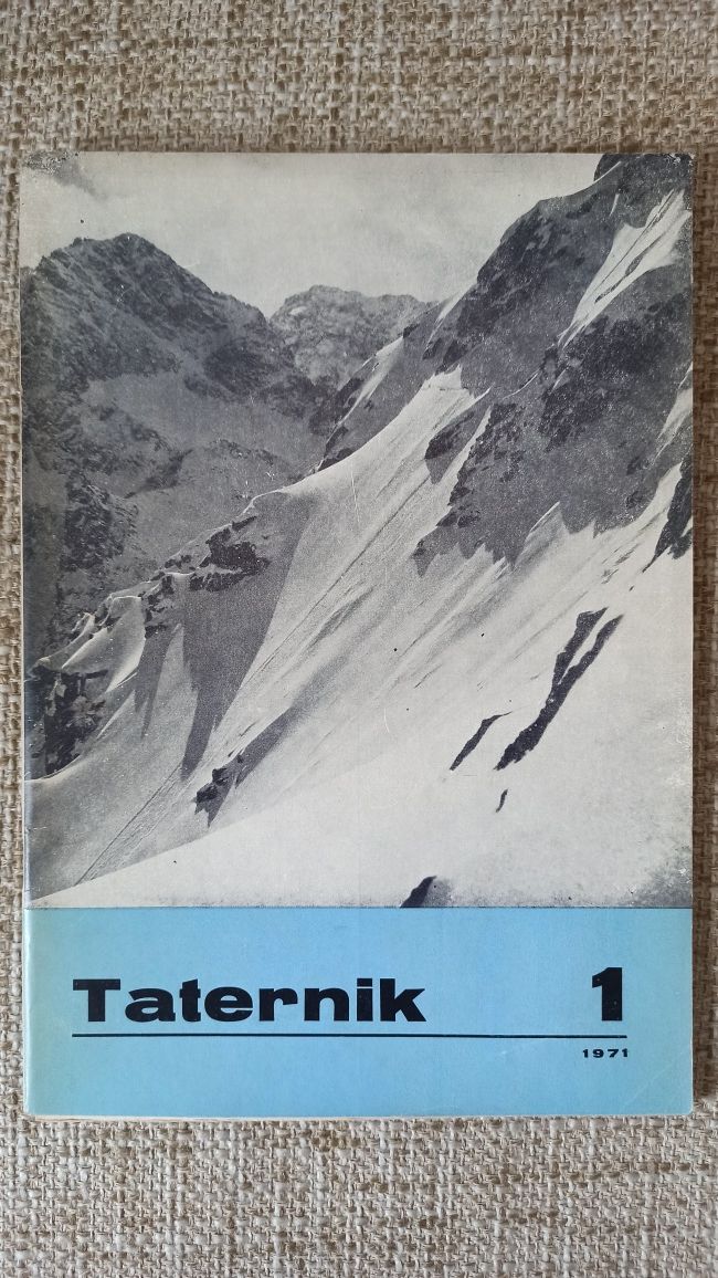 Czasopismo Taternik nr 1 z 1971 roku