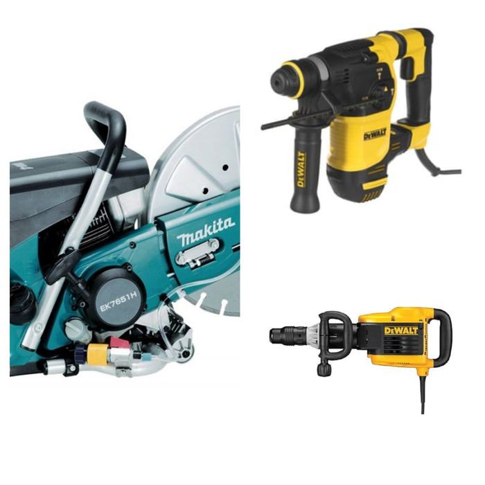 Wynajem i naprawa narzędzi budowlanych i ogrodniczych