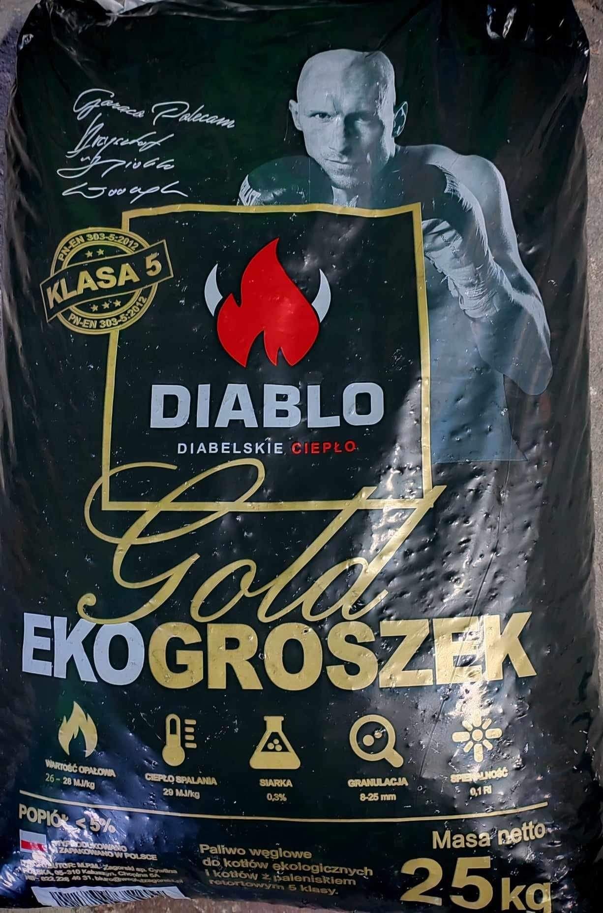 Ekogroszek workowany Sztygar ULTRA 28 MJ  DIABLO Olczyk, GOLD Hermes