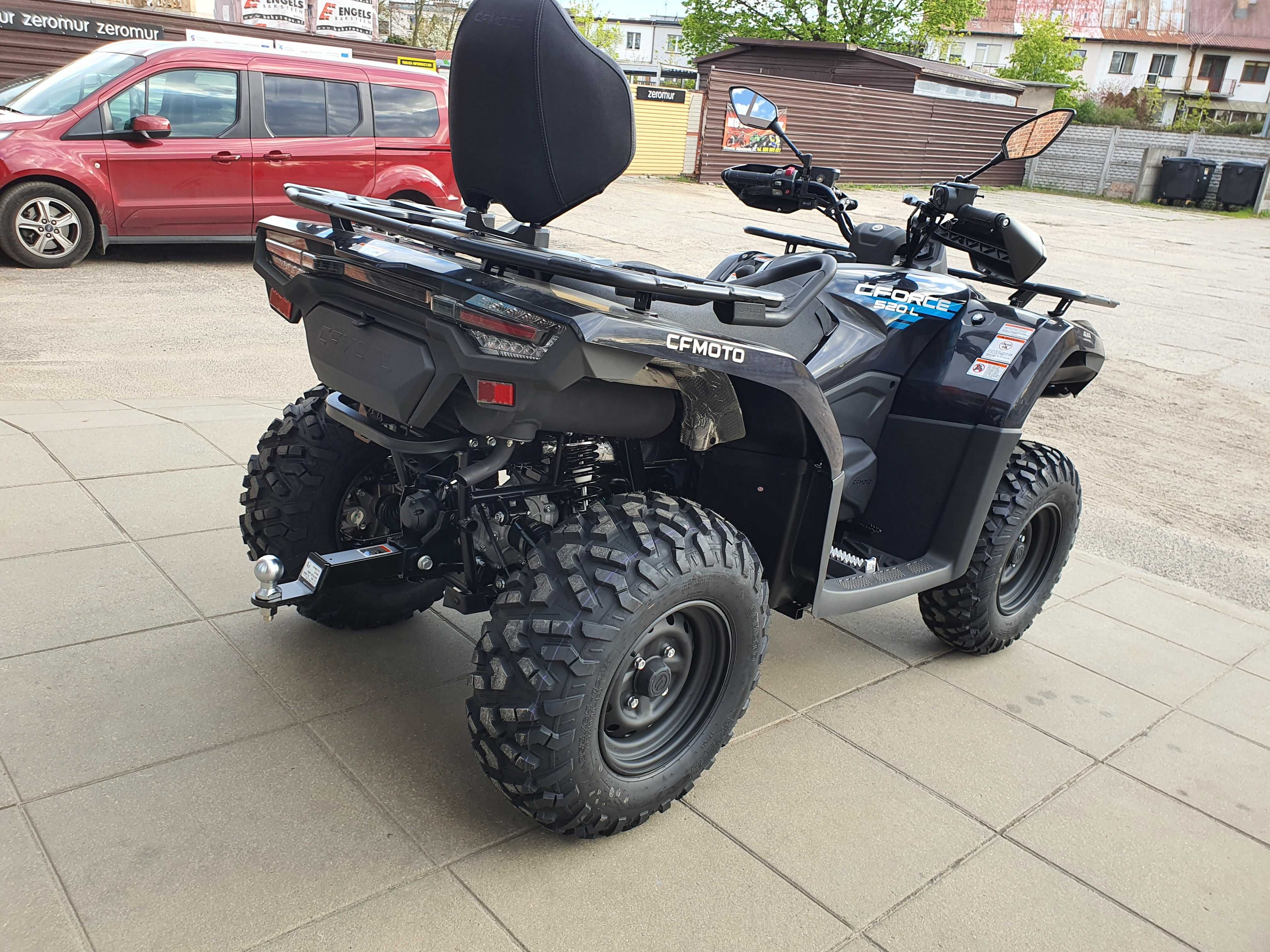 Quad CFMoto CFORCE 520L Nowy model, RATY, GRATISY, Transport