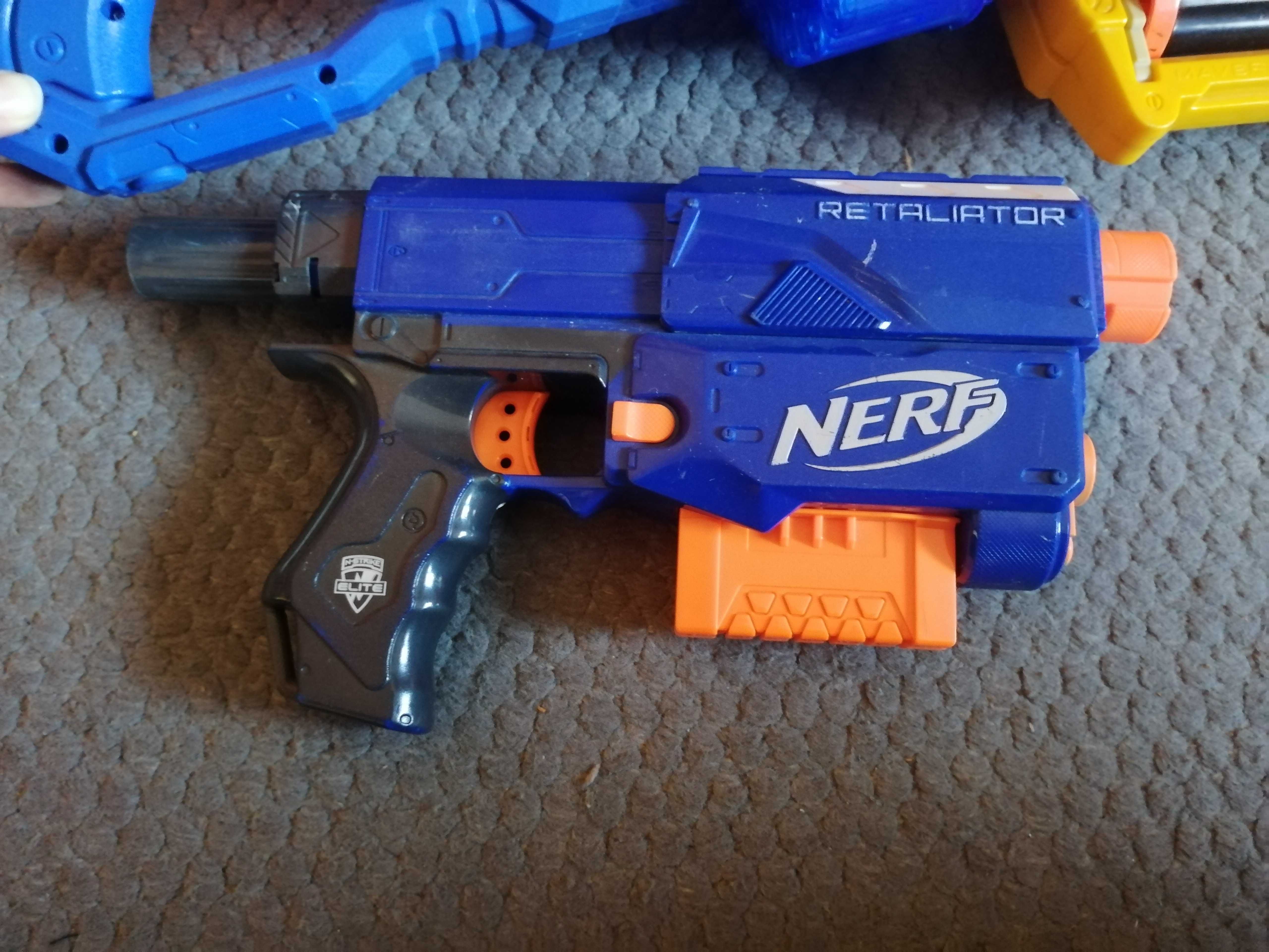 Zestaw Nerfy pistolet wyrzutnia 3x