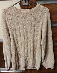 Sweter beż vintage r  36 S