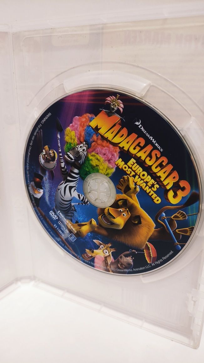 Madagaskar 3 DVD bajka madagascar