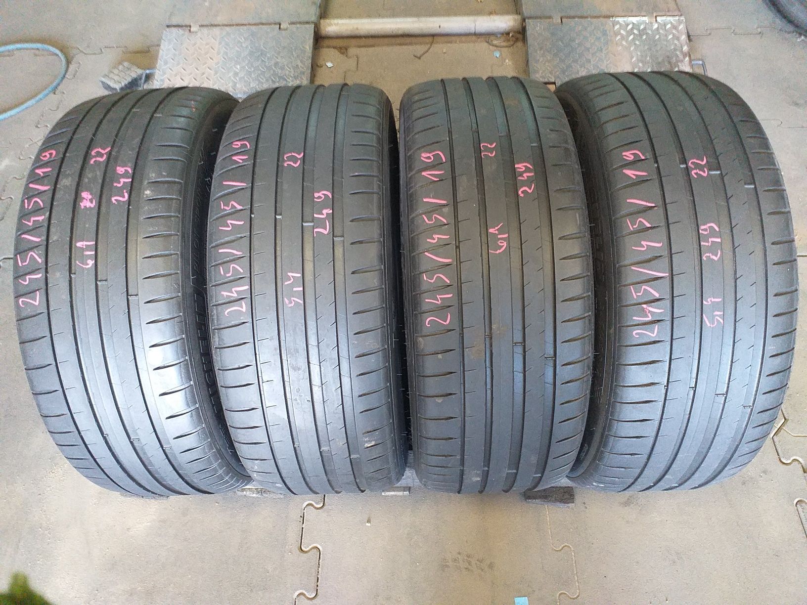 Opony 245/45R19 MICHELIN Pilot Sport 2022r Super stan