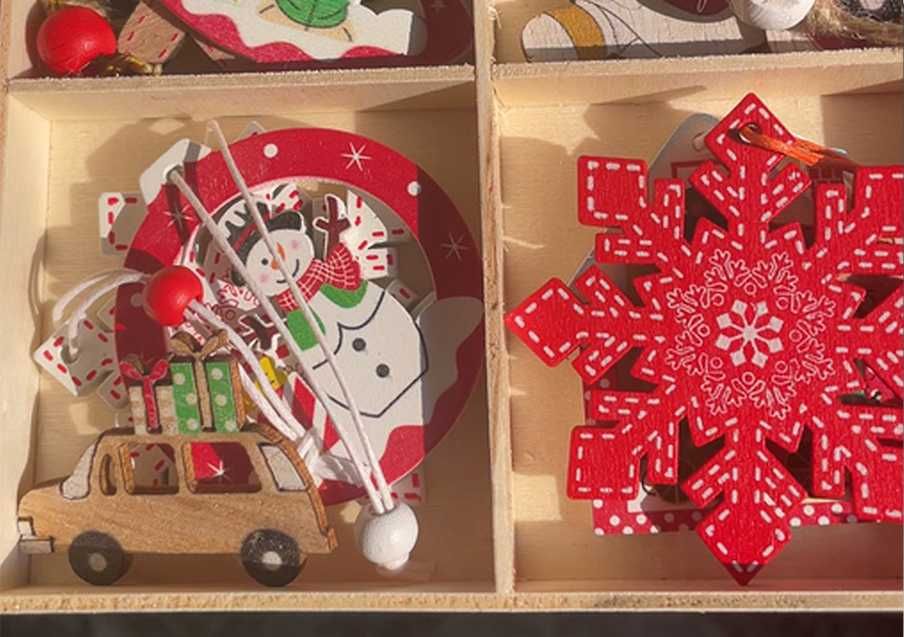 Елочные украшения / Комплект ялинкових прикрас Chouchouter FX1005