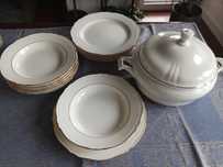 Serwis obiadowy porcelana Karolina Royal Collezione