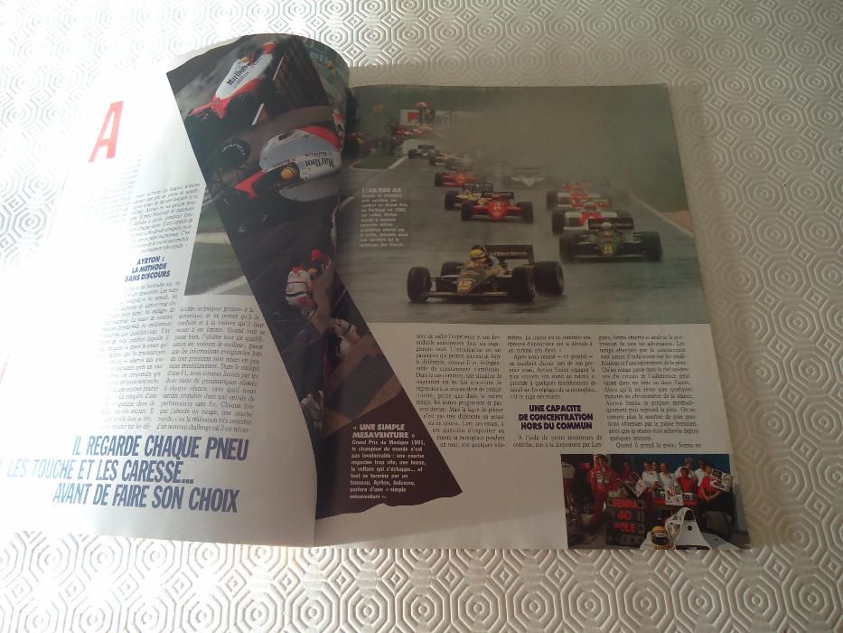 Revista francesa VSD Formule 1 - Ayrton Senna (1992)