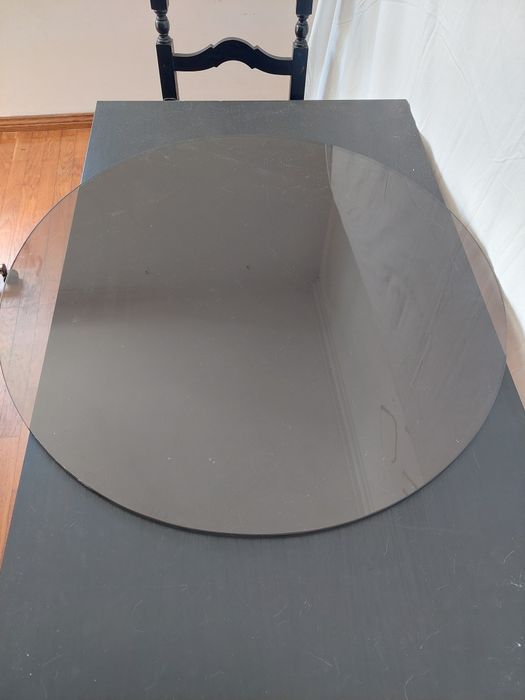 Vidro redondo de mesa