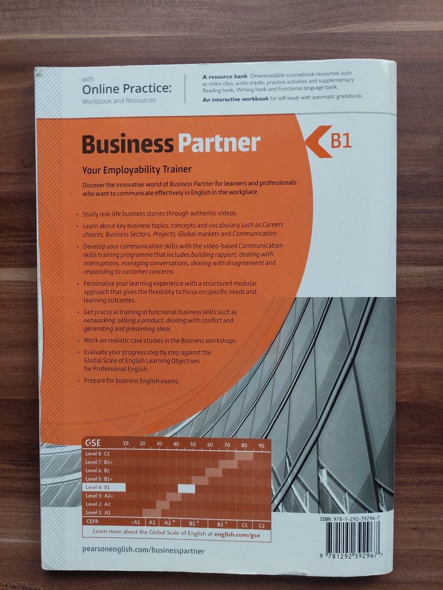 Podręcznik Business Partner B1 Pearson (bez myenglishlab)