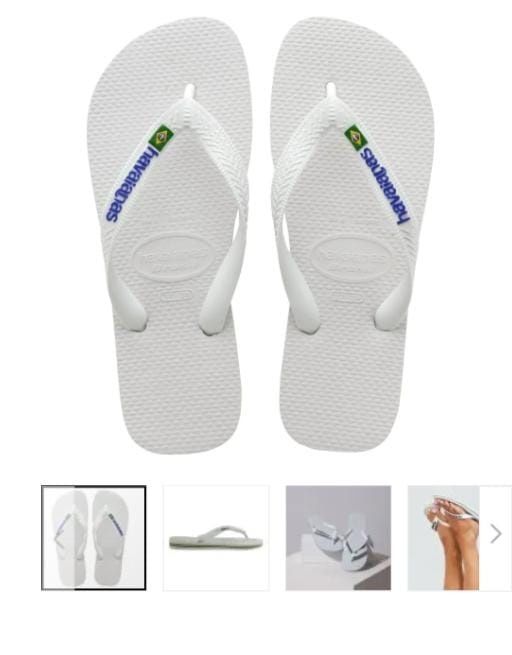 Havaianas originais do Brasil