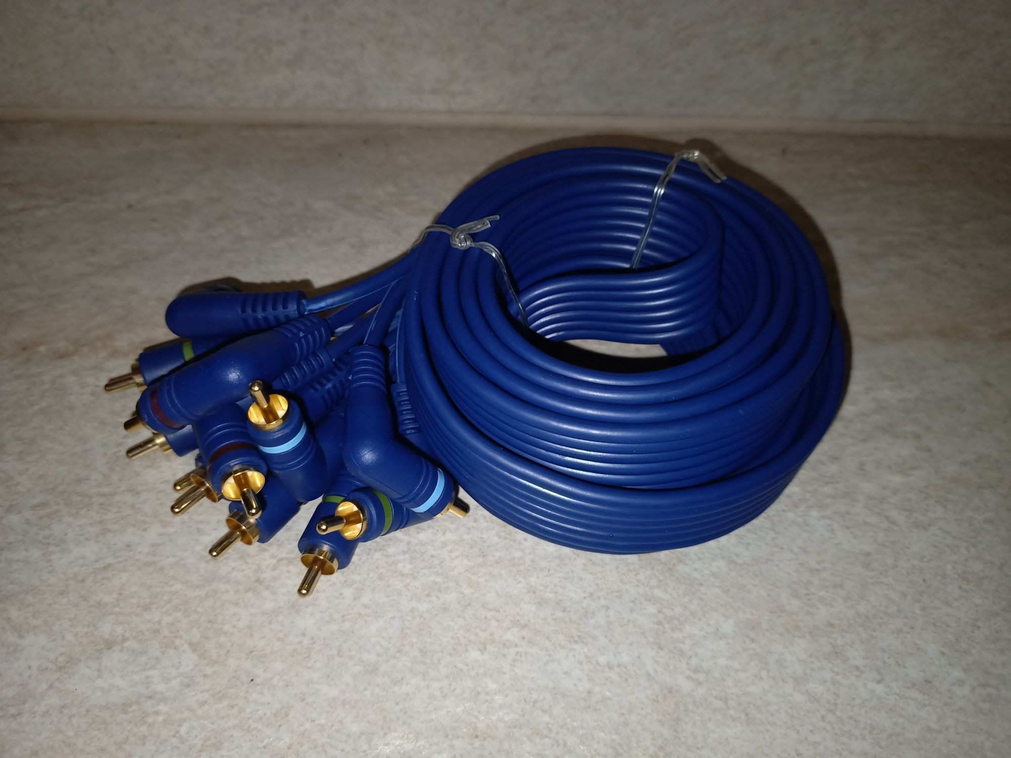 Kabel 6 x RCA - 6xRCA. 3 metry