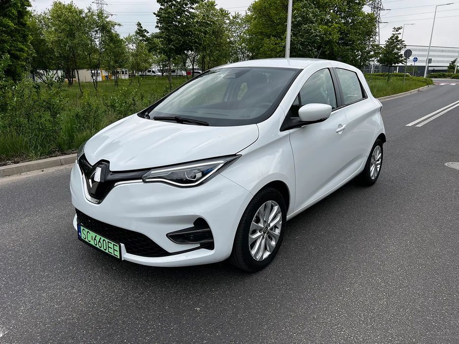 Renault Zoe 2022 ELEKTRYK z baterią 52kw VAT23% alufelgi GWARANCJA FABRYCZNA