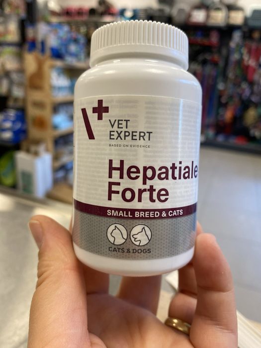 Hepatiale Forte wspomaga regenerację wątroby dla psa i kota twist off
