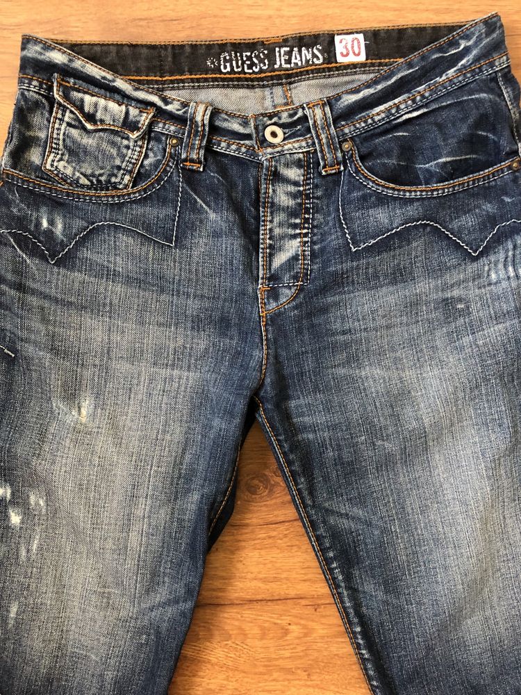 Guess Jeans roz. 32 męskie szorty dżinsowe krótkie spodenki