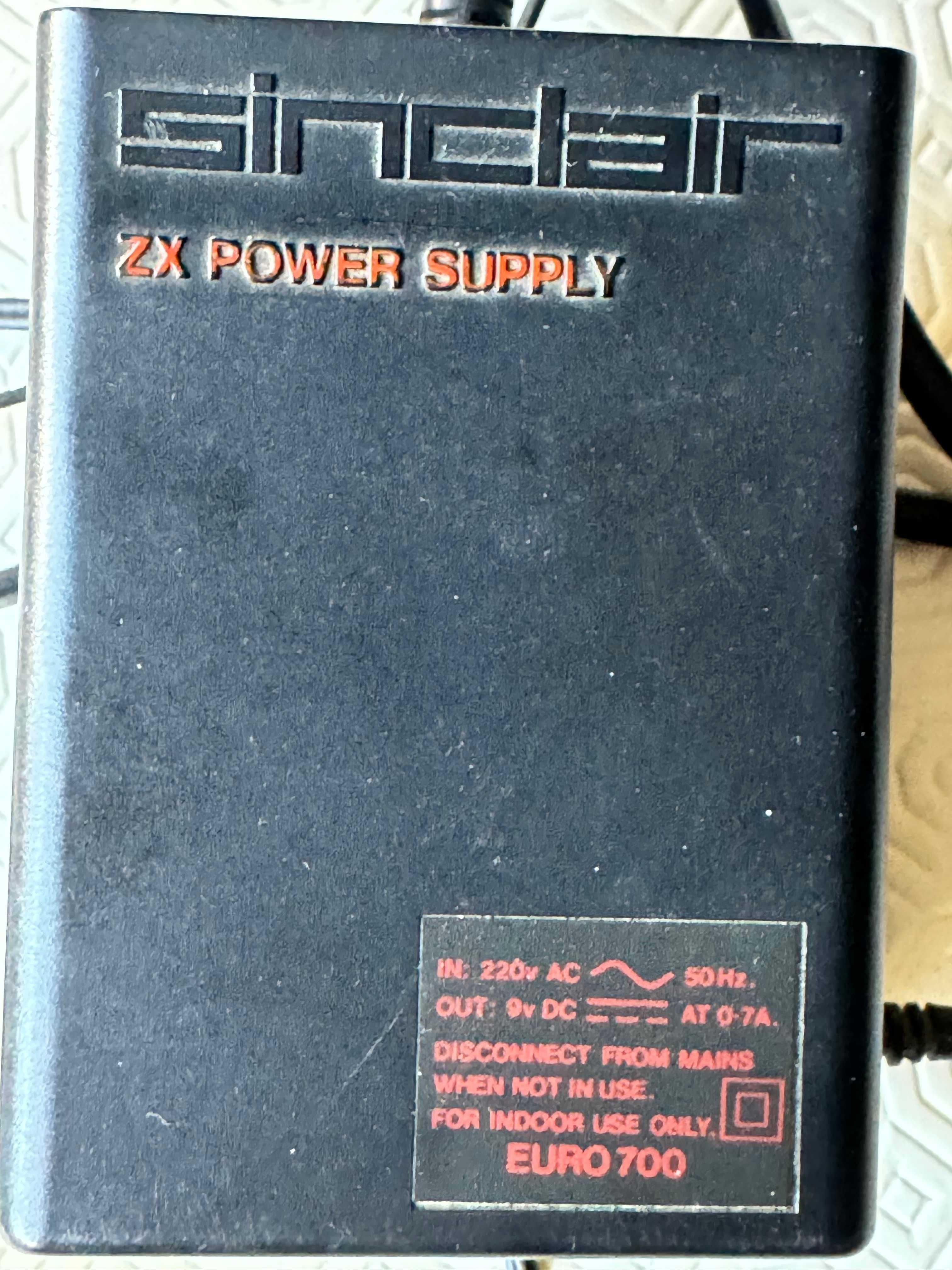 Sinclair Zx Spectrum - Fonte de alimentação