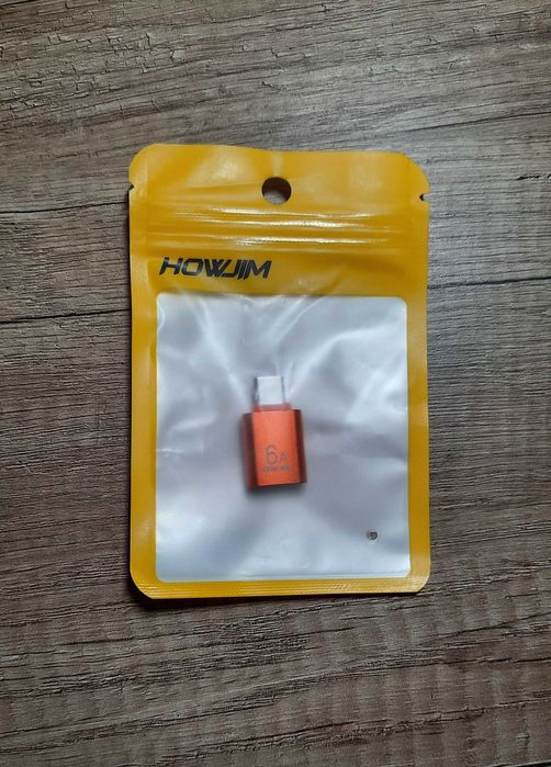 Адаптер 6A с USB OTG на  Type-C