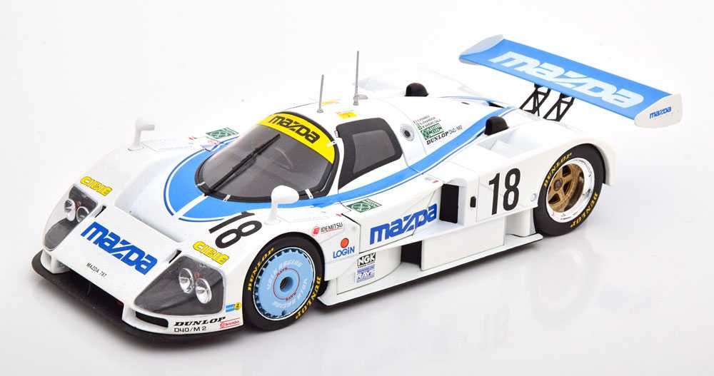 1:18 CMR Mazda 787 #18 24h LeMans 1991 Kennedy/Johansson/Sandro Sala