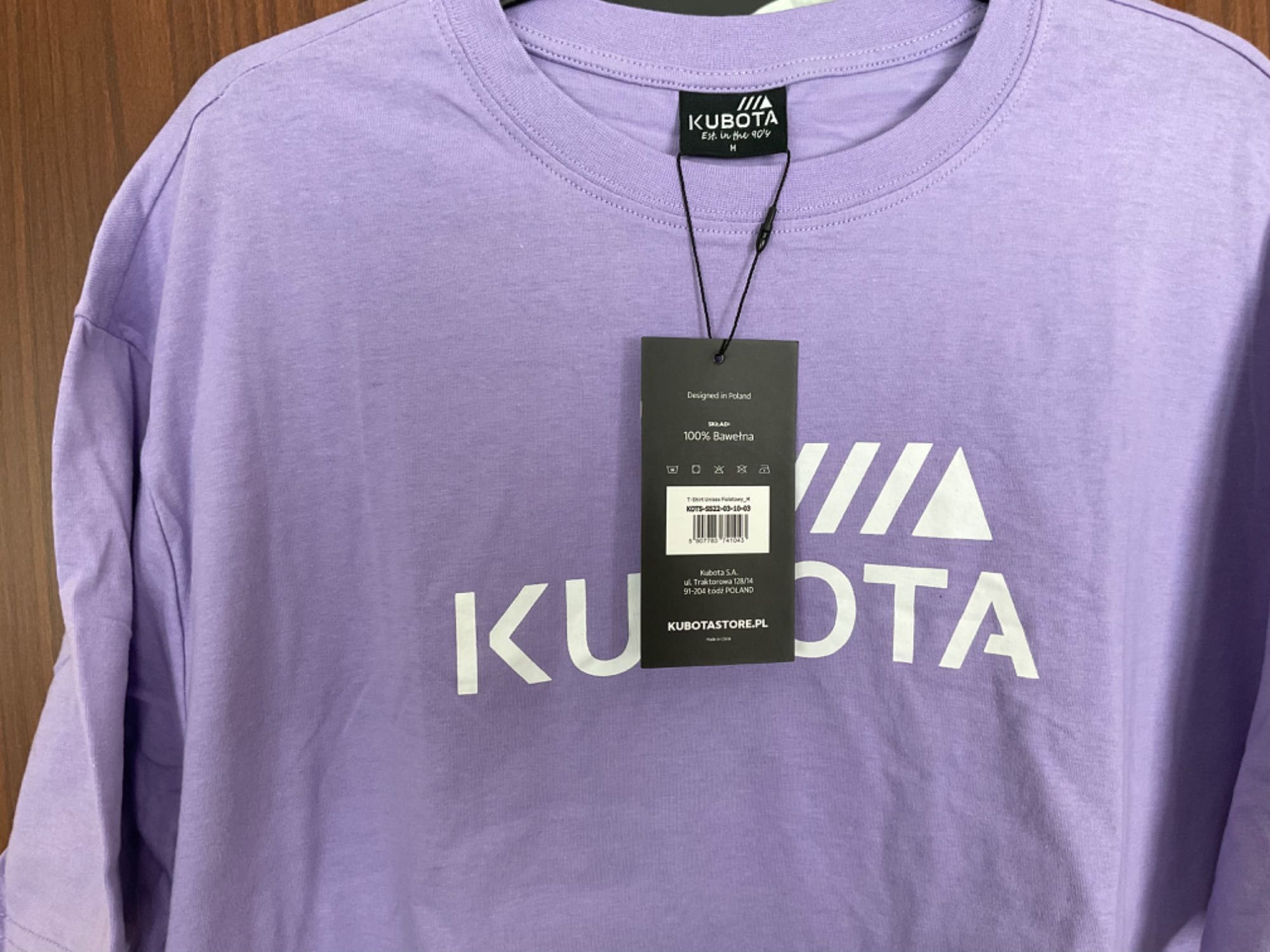 Koszulka T-shirt Kubota M uniseks 100% bawełna nowa