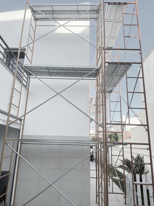 Aluguer de andaime tradicional