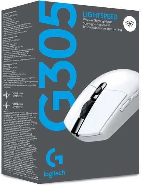 Комп'ютерна мишка Logitech G305 Wireless White