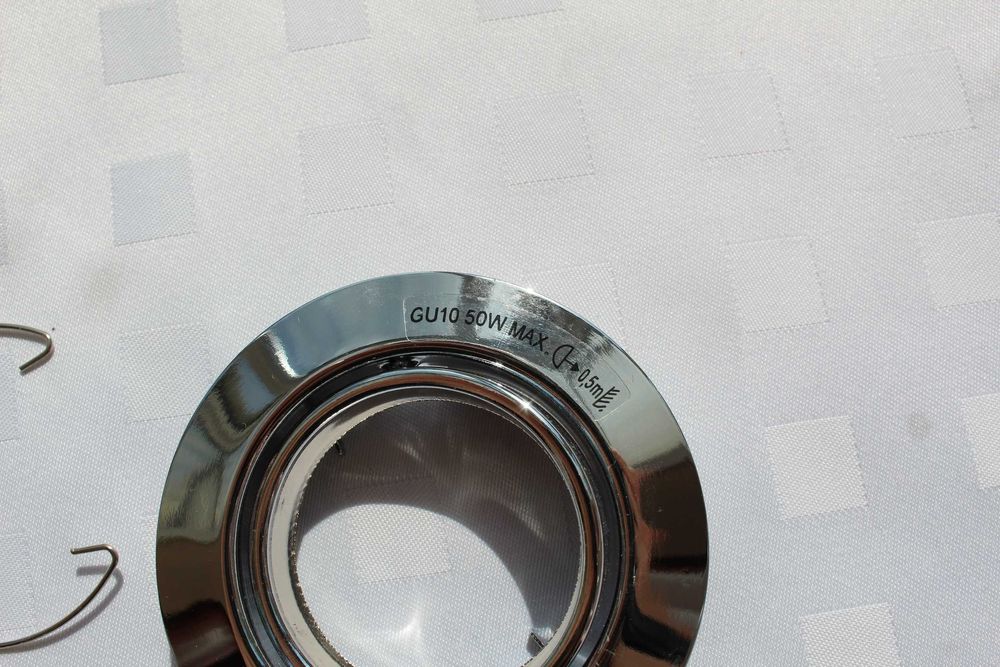 Oczko Lampa Sufitowa Hermetyczna Candellux SH-06 MR16 CH Chrom IP65