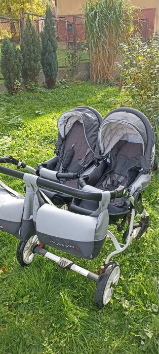Wozek Solar Duo S dla blizniaków