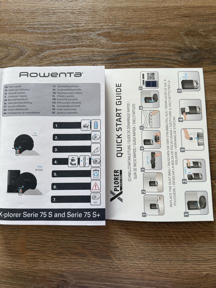 Робот-пилосос Rowenta X-plorer series 75S+