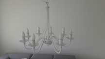 Żyrandol lampa sufitowa ramiak świecznik