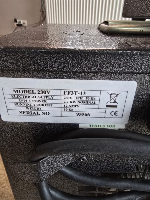 Nagrzewnica elektryczna Fire flo ff3  3KW gwarancja!!! F-VAT