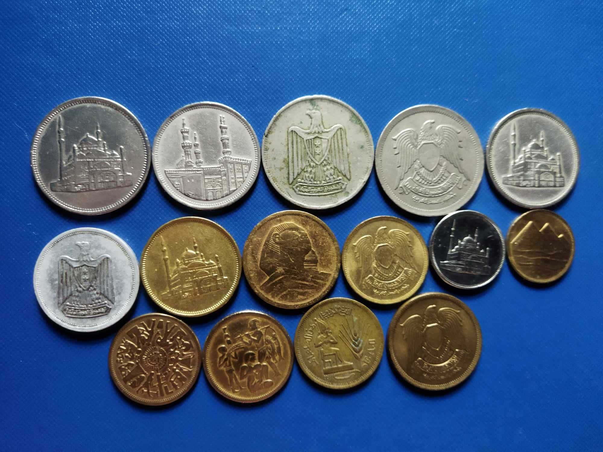 набор Монет Египта №2 и Мексики