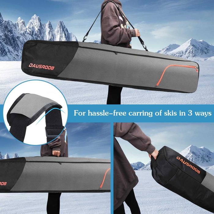 DAUSROOB Snowboar torba na kółkach  snowboardowa i narciarska