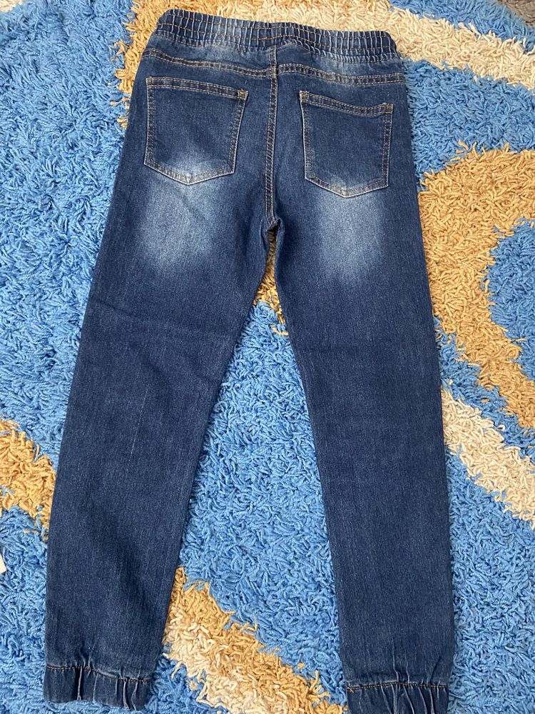 джинси нові джинсы новые 134 см на 8-9 лет