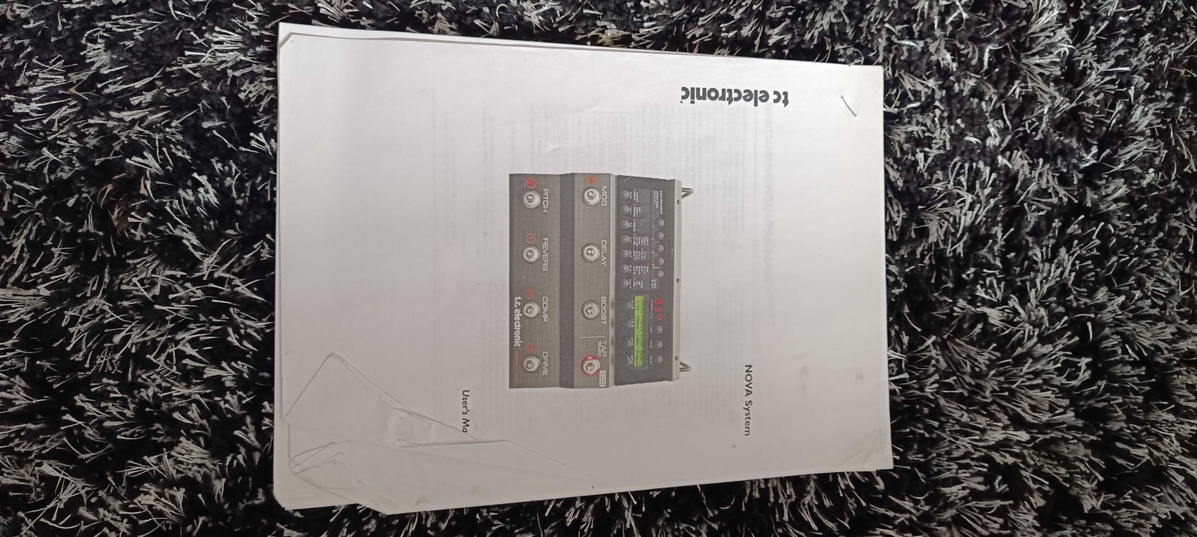 Efekty gitarowe TC Electronic nova system
