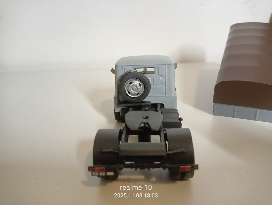 Star 25 z naczepa 1/43 Kultowe Ciężarówki PRL-u