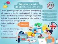 Angielski online: egzamin 8-kl., matura i praktyczna nauka języka