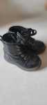 Buty botki czarne lakierowane rozm. 23